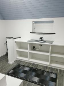 Kuchyň nebo kuchyňský kout v ubytování Ferienwohnung Pufitsch