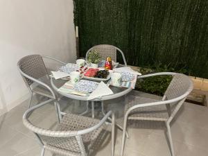 Posedenie v ubytovaní CERES Home