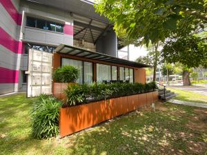 Zahrada ubytování Shipping Container Hotel At One-north