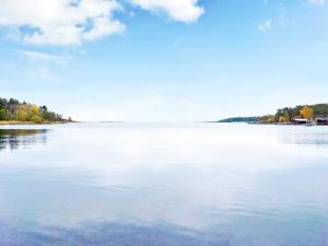 a view of a large body of water at 5 person holiday home in NORRT LJE in Nävekvarn