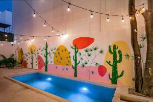 The swimming pool at or near dewl estudios : El Mexicano