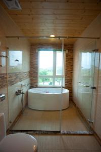 Koupelna v ubytování Cloudenjoy B&B