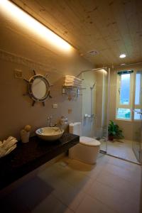 Koupelna v ubytování Cloudenjoy B&B