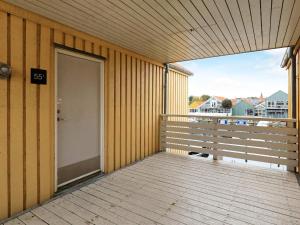 Μπαλκόνι ή βεράντα στο 6 person holiday home in Rudkøbing-By Traum