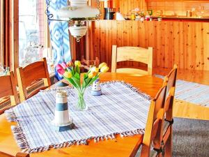 Restaurace v ubytování 6 person holiday home in Vena