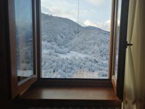 Nespecifikovaný výhled na hory nebo výhled na hory při pohledu z bed and breakfast