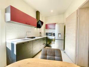 Kuchyň nebo kuchyňský kout v ubytování COLMAR - Appartements Deluxe - Lumineux - Stationnement Gratuit et Facile dans la rue