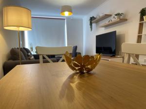 A television and/or entertainment centre at OKTHEWAY Castelao Street