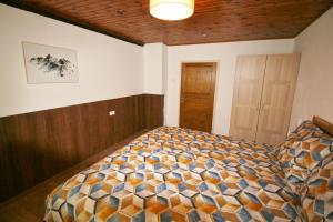 Postel nebo postele na pokoji v ubytování Das kleine Paradies