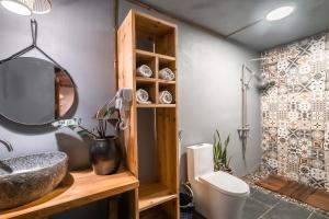 Koupelna v ubytování Deja Vu Sapa Homestay