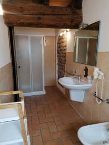 Koupelna v ubytování Villa dei Mulini