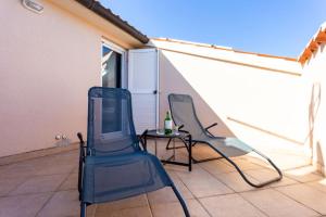Balkón nebo terasa v ubytování Apartments Punta Premantura