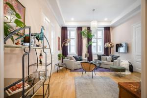 Istumisnurk majutusasutuses BpR Adagio Design Home with A/C