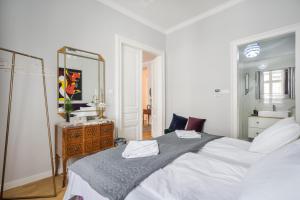 Voodi või voodid majutusasutuse BpR Adagio Design Home with A/C toas