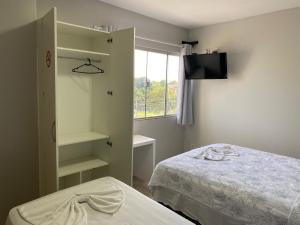 Katil atau katil-katil dalam bilik di Hotel Vitrine
