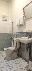 Koupelna v ubytování Ngoc Sang Guesthouse