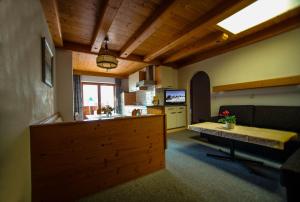 Kuchyň nebo kuchyňský kout v ubytování Appartement Winkler