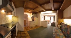 Kuchyň nebo kuchyňský kout v ubytování Appartement Winkler