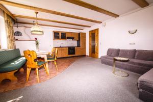 Kuchyň nebo kuchyňský kout v ubytování Appartement Winkler