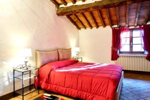 Posteľ alebo postele v izbe v ubytovaní Casa della Fonte