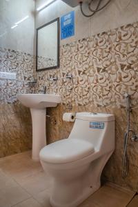 Vonios kambarys apgyvendinimo įstaigoje Anubhav Homestay Fagu