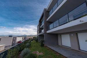 Vue générale sur la montagne ou vue sur la montagne depuis l'appartement