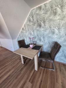 Posezení v ubytování FeWo-Butze 4 mit Balkon