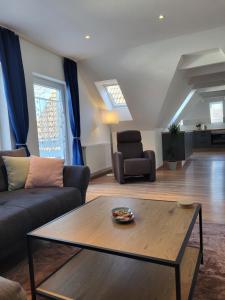 Posezení v ubytování FeWo-Butze 4 mit Balkon
