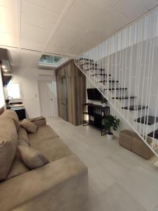 A seating area at Carihuela Home