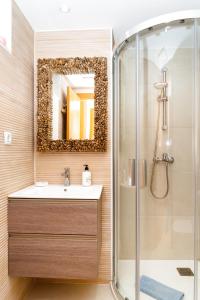 A bathroom at Attico Estrella