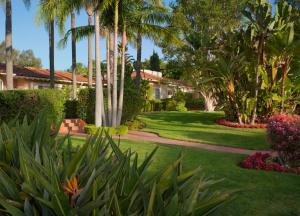 The Beverly Hills Hotel - Dorchester Collection外面的花园