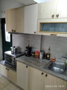 Kuchyň nebo kuchyňský kout v ubytování La Casita