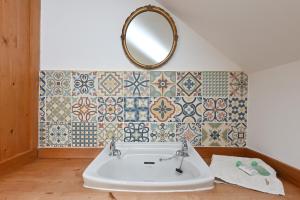 Vannituba majutusasutuses Briar Cottage