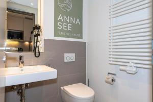 Phòng tắm tại Apartmentvilla Anna See Apartmentvilla Anna See 1-07