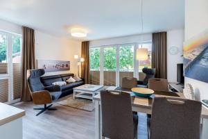 Posezení v ubytování Aparthotel Ostseeallee Aparthotel Ostseeallee 4-33