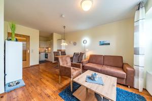 Η κουζίνα ή μικρή κουζίνα στο Hus Jadekieker Hus Jadekieker 01