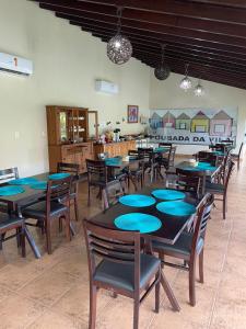 En restaurant eller et andet spisested på Pousada da Villa