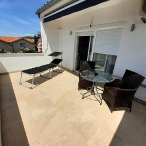 Balkón nebo terasa v ubytování Apartmani Kramar