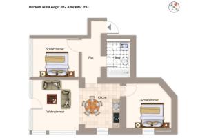 Grundriss der Unterkunft Villa Aegir Villa Aegir 002