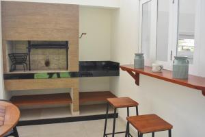 A cozinha ou cozinha compacta de Casa Bruna - Praia de Pipa
