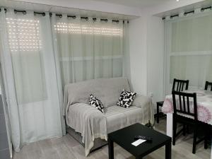 Ruang duduk di La Cubana