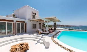 Gallery image of Luxury Ocean View Villa Mykonos Centre in Mikonos