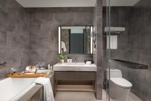 Koupelna v ubytování Somerset Daxing Beijing