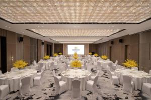 Restaurace v ubytování Somerset Daxing Beijing + 37 fotografií