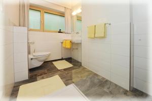 Koupelna v ubytování Appartements Künk