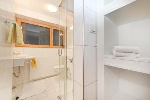 Koupelna v ubytování Appartements Künk