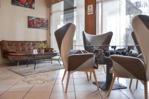 Część wypoczynkowa w obiekcie Hotel Domus