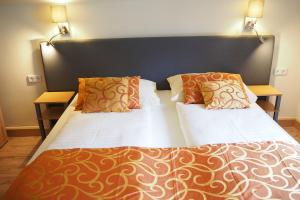 Voodi või voodid majutusasutuse Ferienwohnung Fürstenbrunn toas