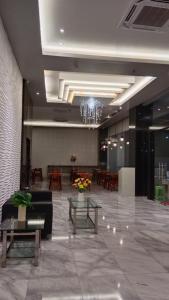 Lobbyn eller receptionsområdet på Grand Thamrin Hotel