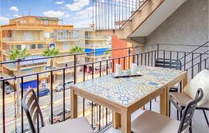 Balkón nebo terasa v ubytování Nice Apartment In Santa Pola With Wifi + 17 fotografií